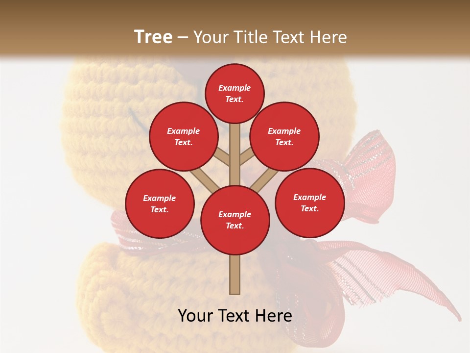 Yellow Cat Play PowerPoint Template