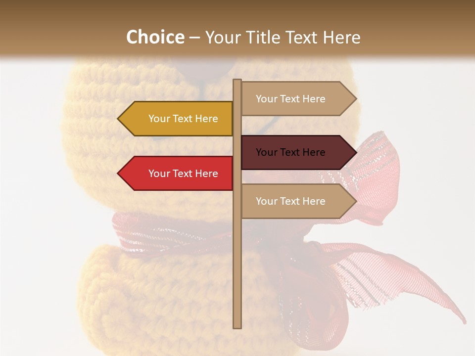 Yellow Cat Play PowerPoint Template