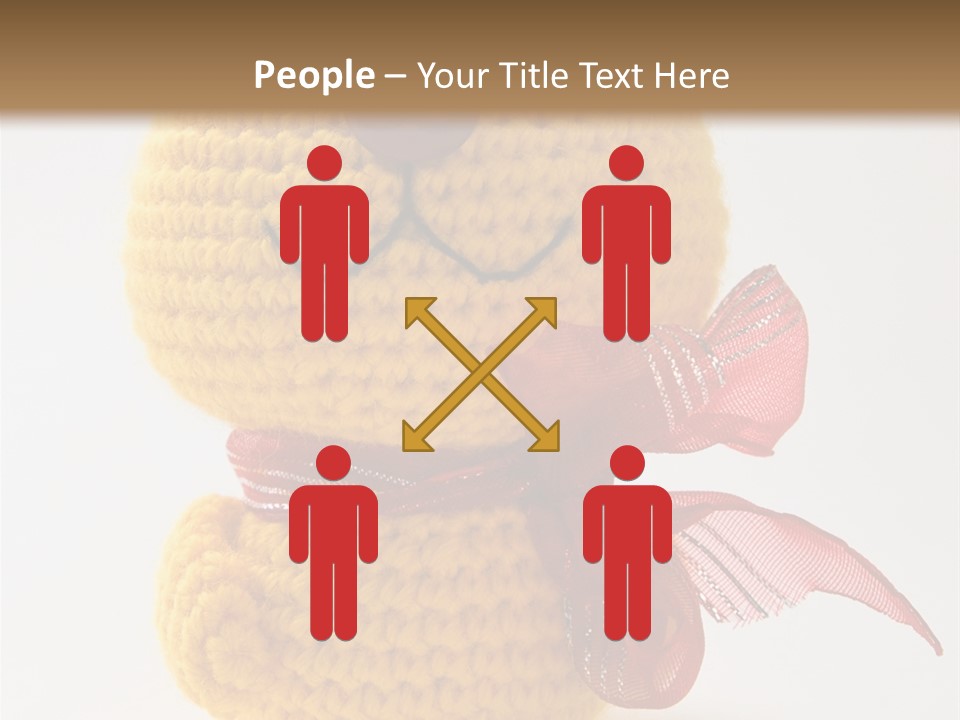 Yellow Cat Play PowerPoint Template