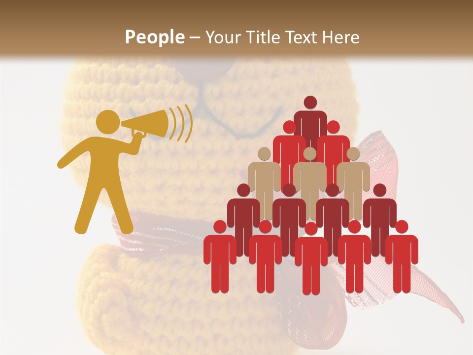 Yellow Cat Play PowerPoint Template