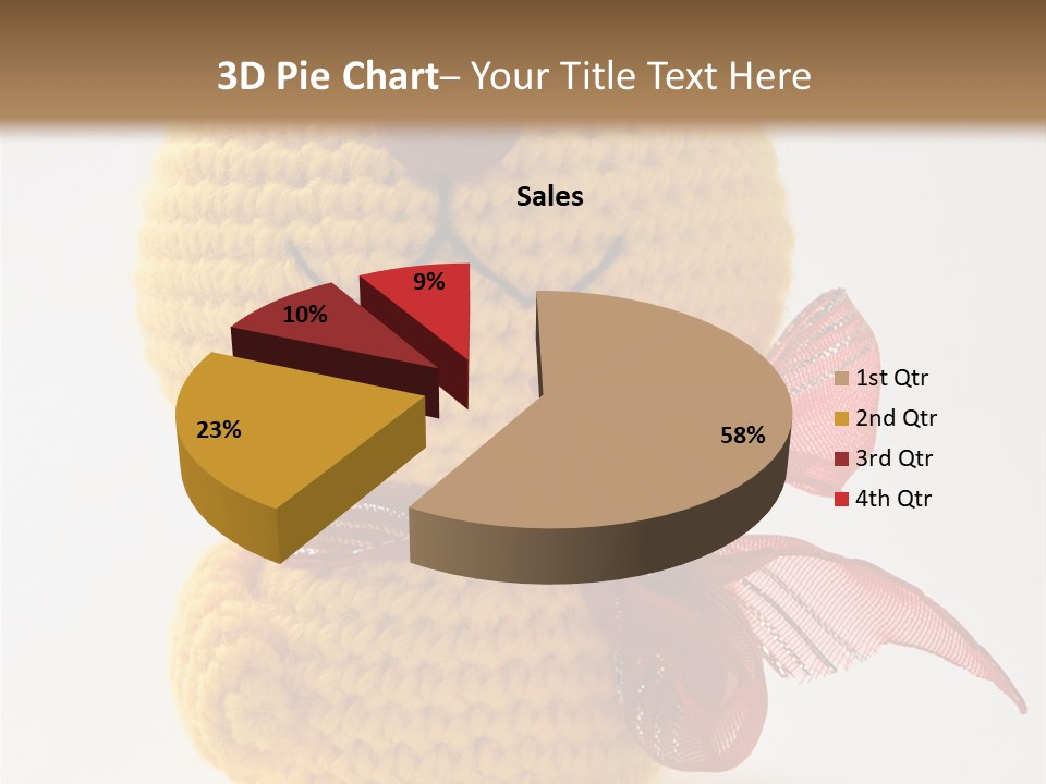 Yellow Cat Play PowerPoint Template