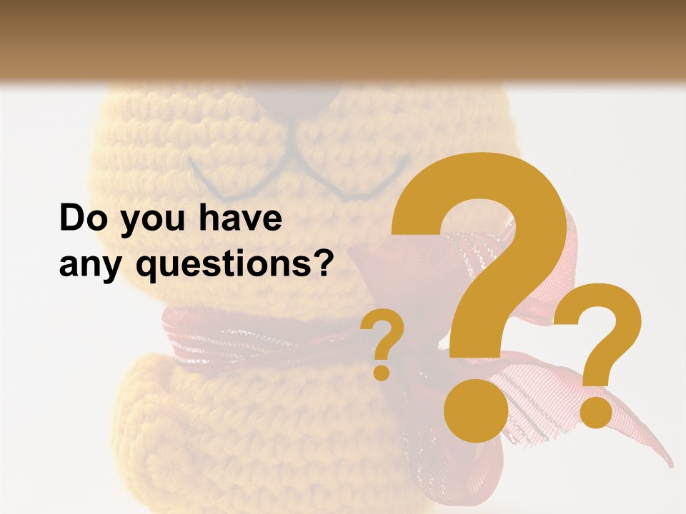 Yellow Cat Play PowerPoint Template