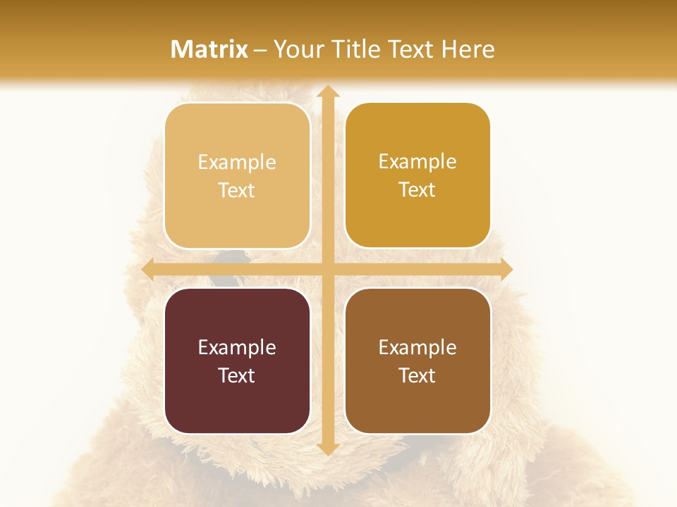 Fluffy Sitting Nose PowerPoint Template