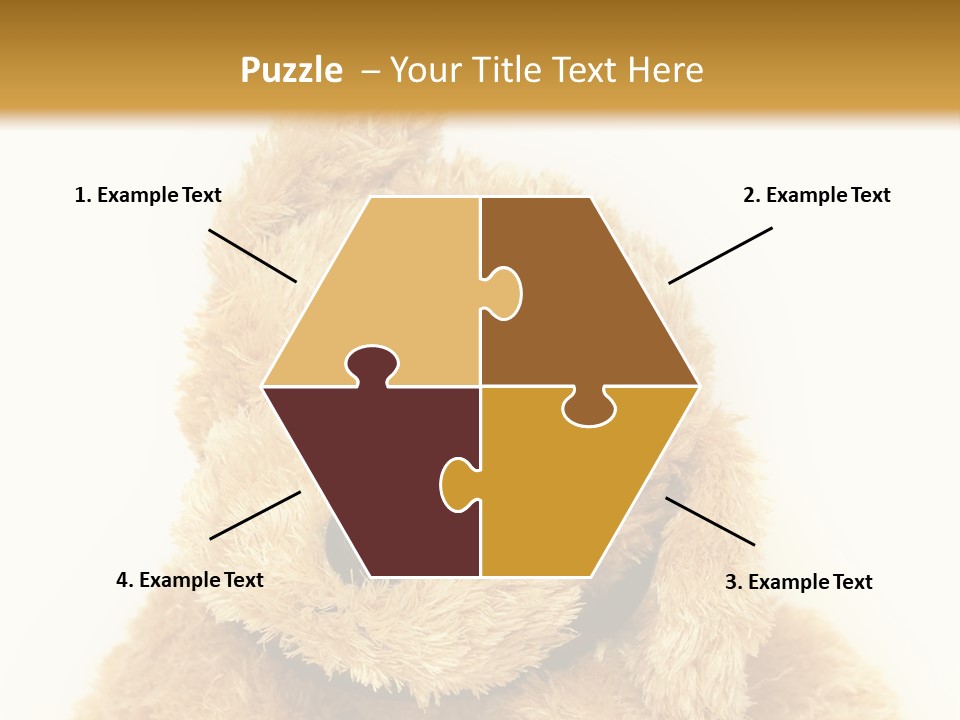 Fluffy Sitting Nose PowerPoint Template