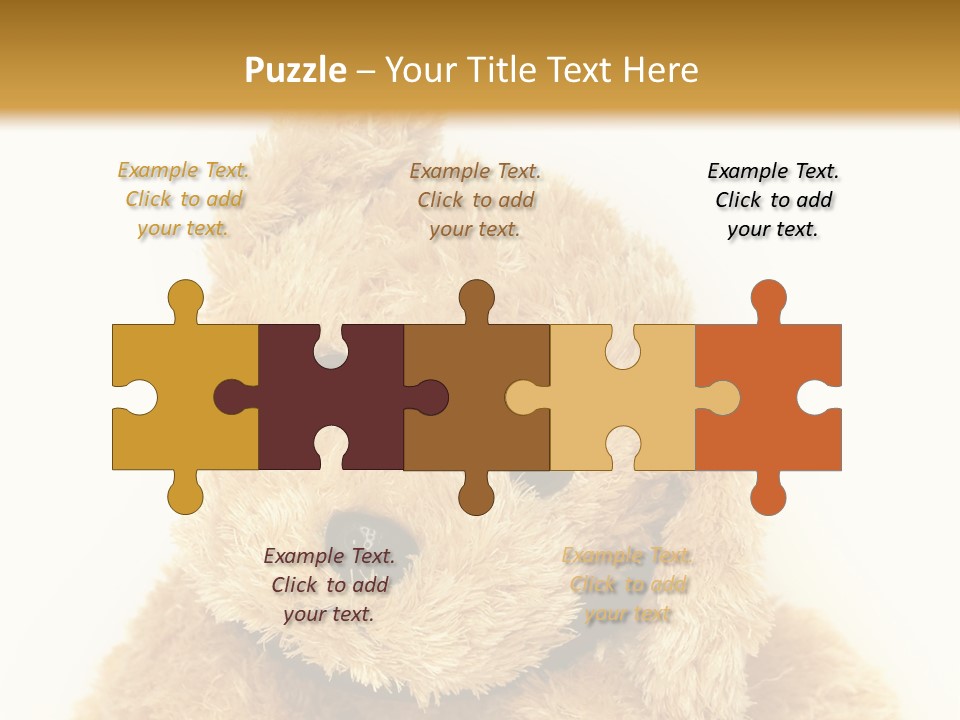 Fluffy Sitting Nose PowerPoint Template