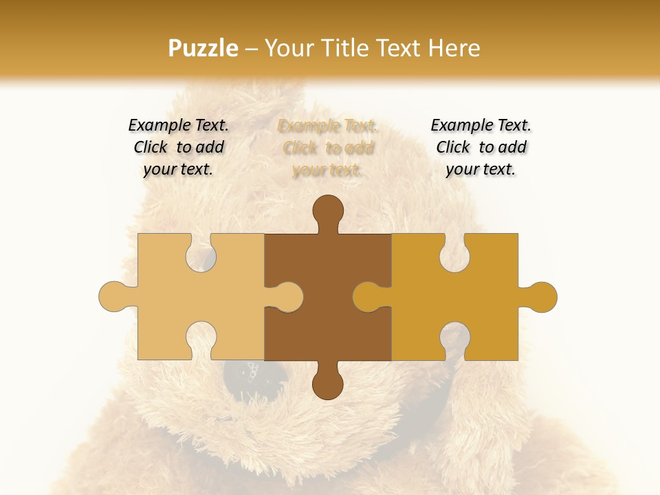 Fluffy Sitting Nose PowerPoint Template