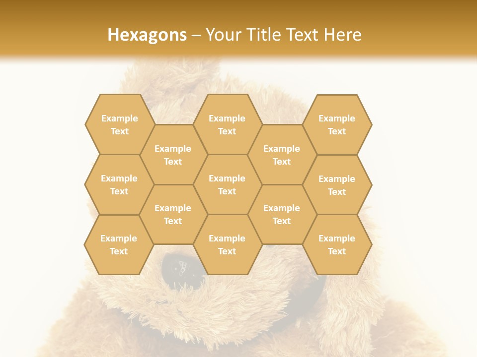 Fluffy Sitting Nose PowerPoint Template