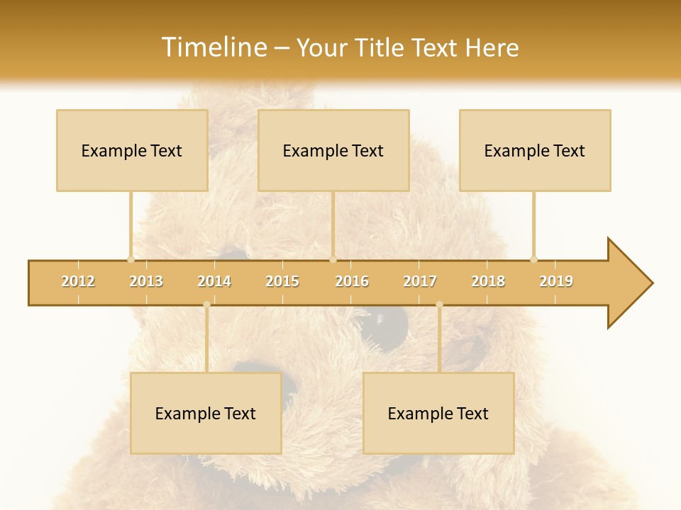 Fluffy Sitting Nose PowerPoint Template