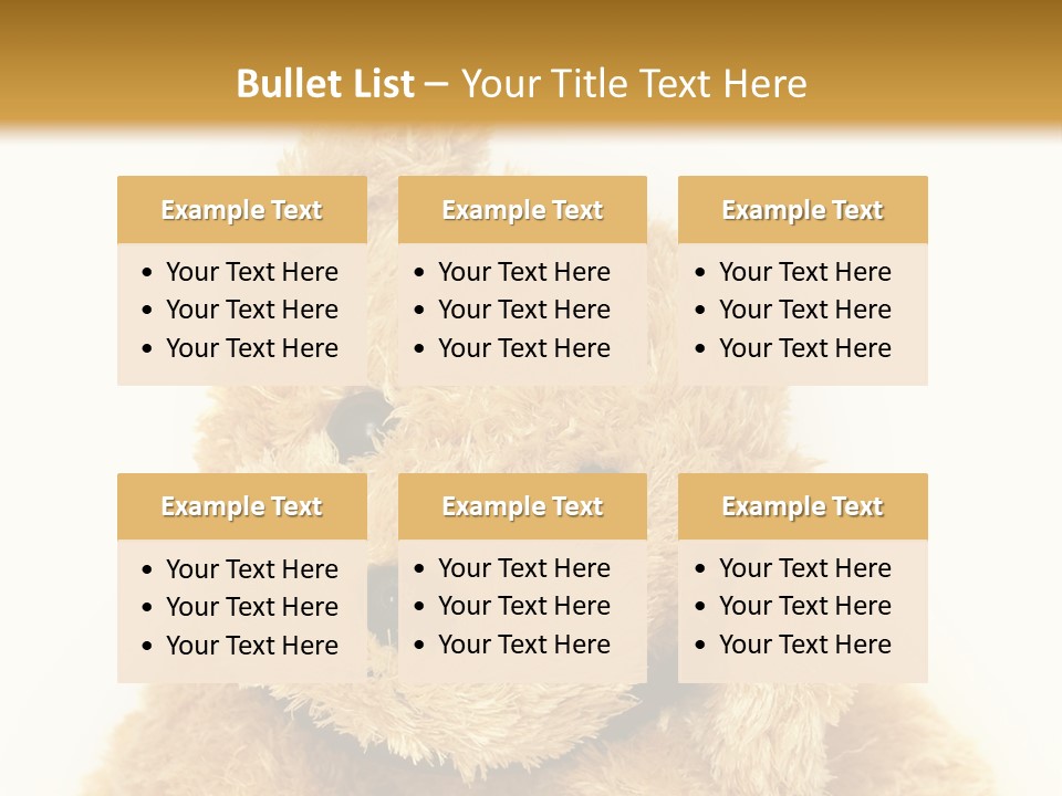 Fluffy Sitting Nose PowerPoint Template