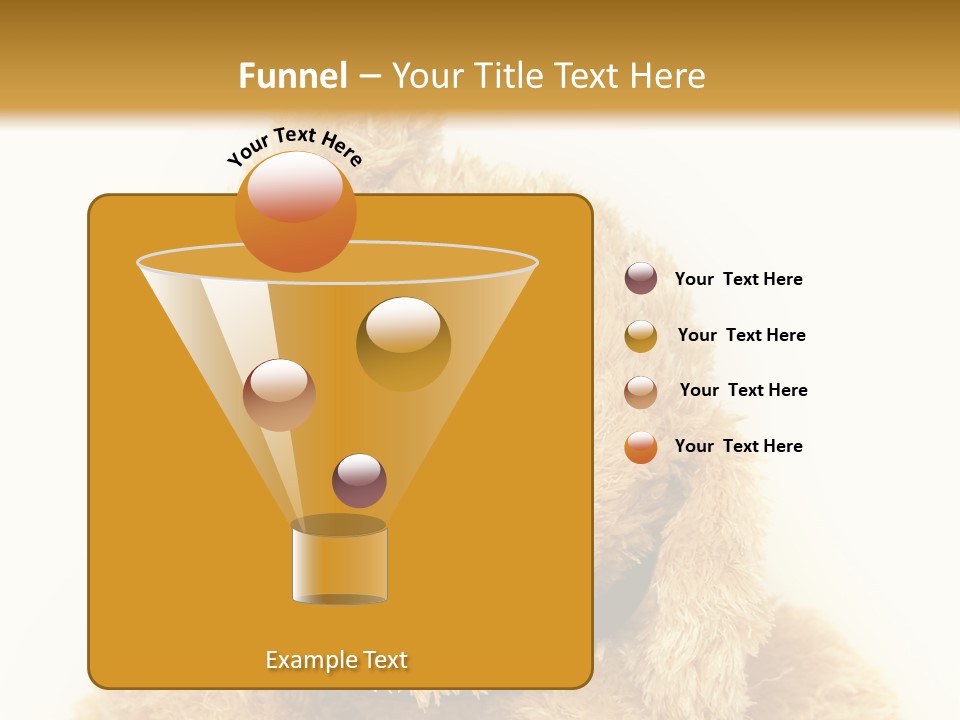 Fluffy Sitting Nose PowerPoint Template