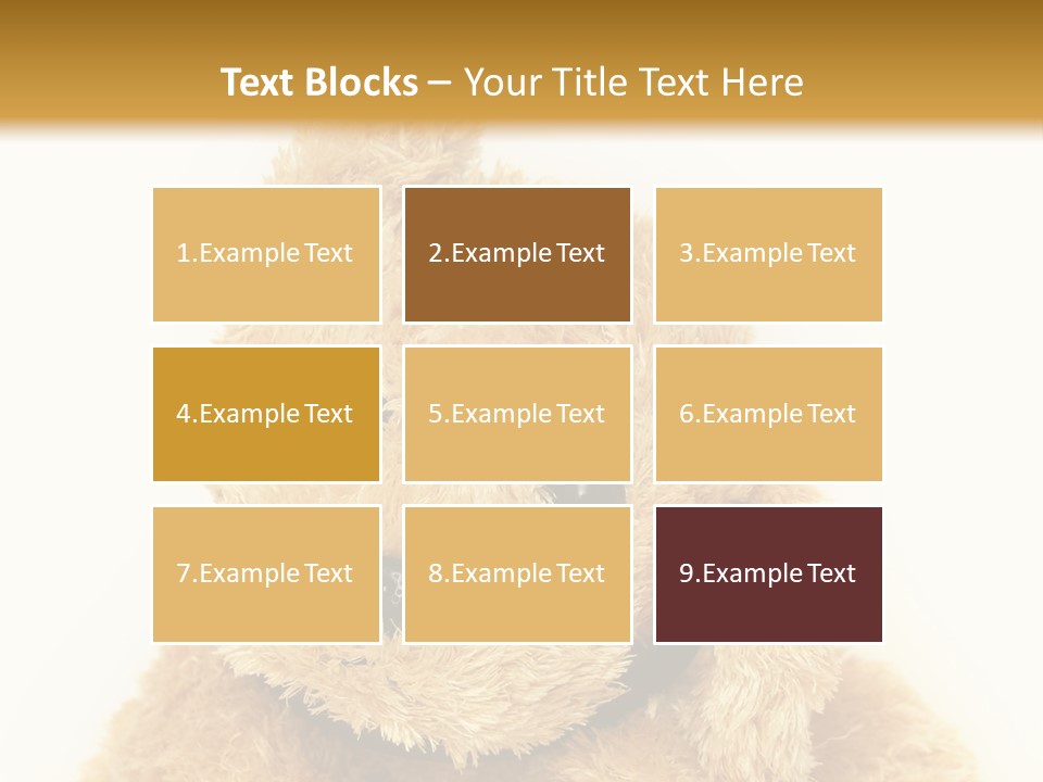 Fluffy Sitting Nose PowerPoint Template