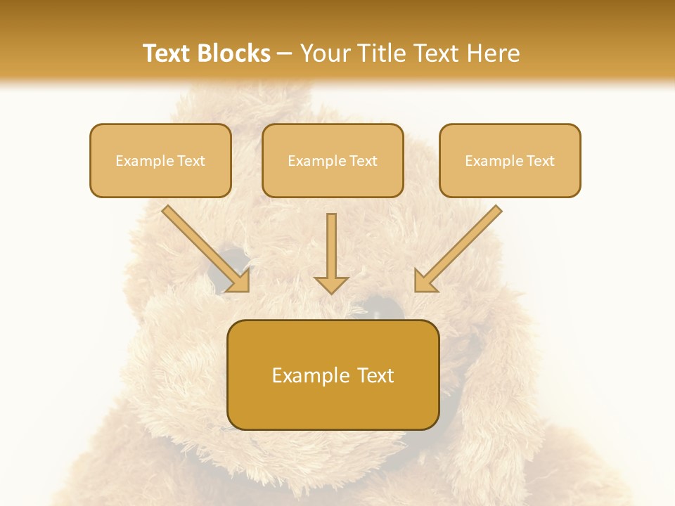 Fluffy Sitting Nose PowerPoint Template