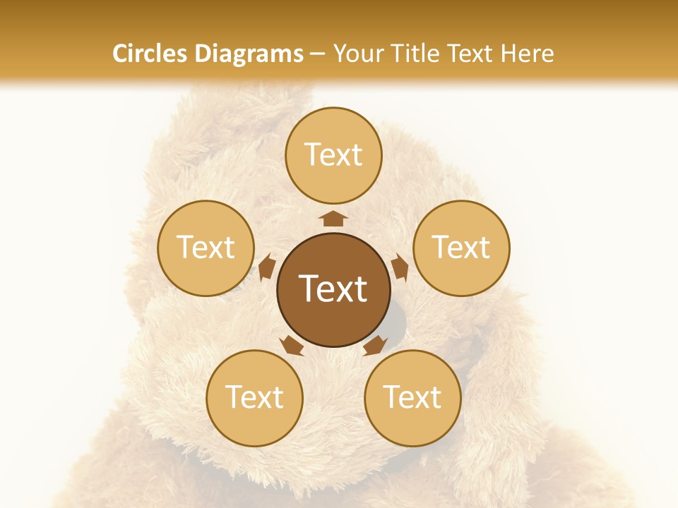 Fluffy Sitting Nose PowerPoint Template