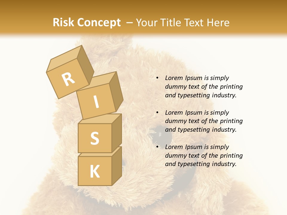 Fluffy Sitting Nose PowerPoint Template