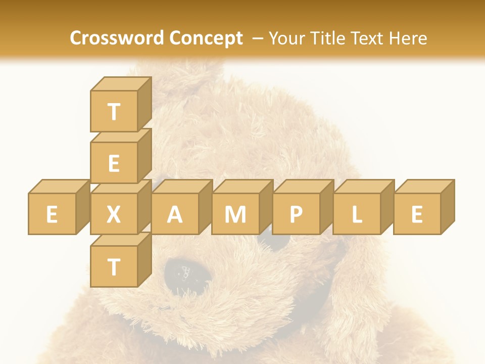 Fluffy Sitting Nose PowerPoint Template