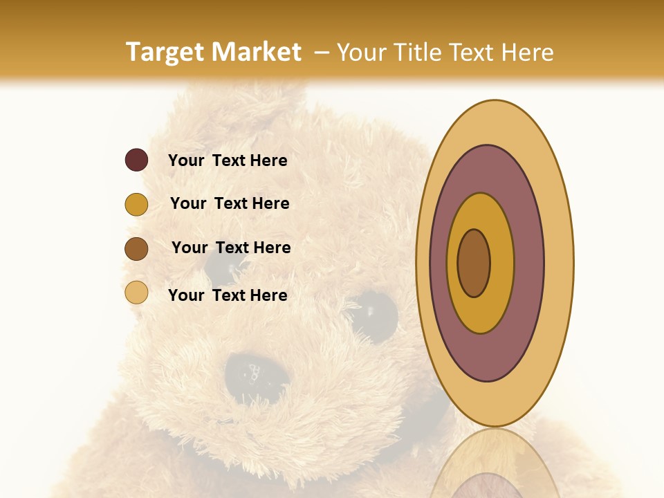 Fluffy Sitting Nose PowerPoint Template