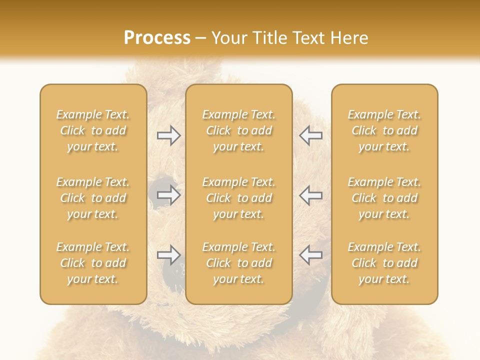 Fluffy Sitting Nose PowerPoint Template