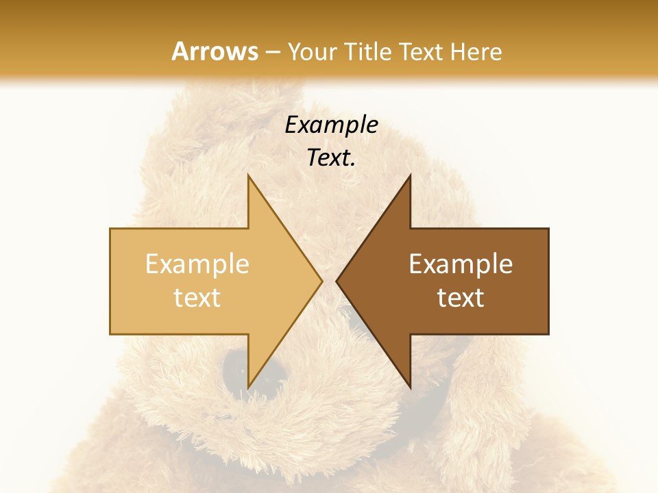 Fluffy Sitting Nose PowerPoint Template