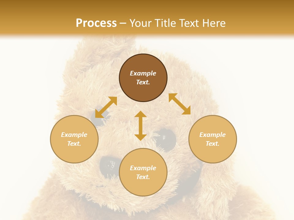 Fluffy Sitting Nose PowerPoint Template