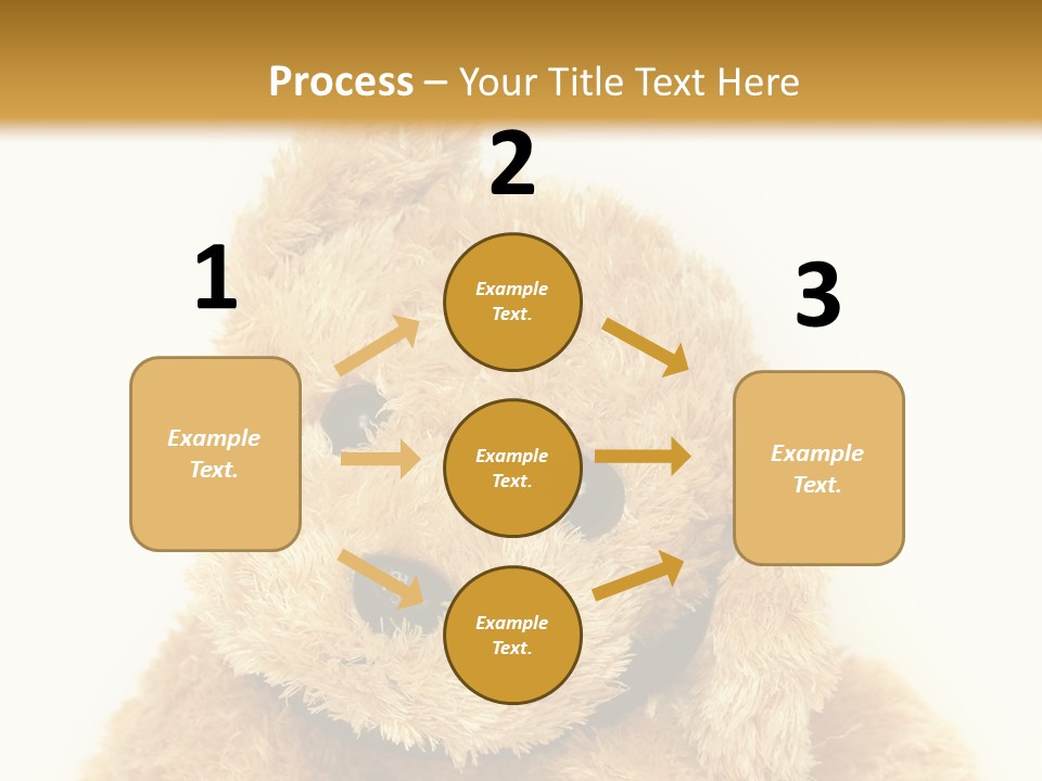 Fluffy Sitting Nose PowerPoint Template