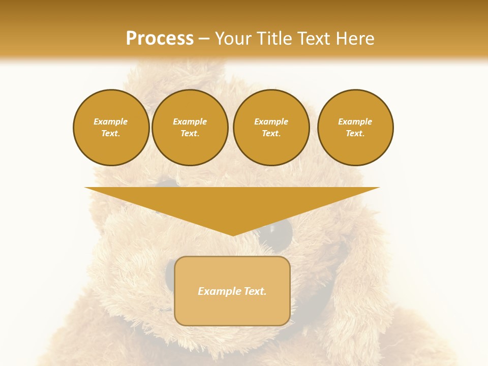 Fluffy Sitting Nose PowerPoint Template