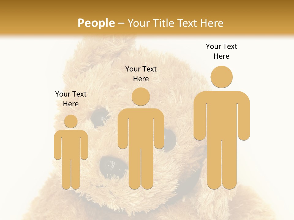 Fluffy Sitting Nose PowerPoint Template