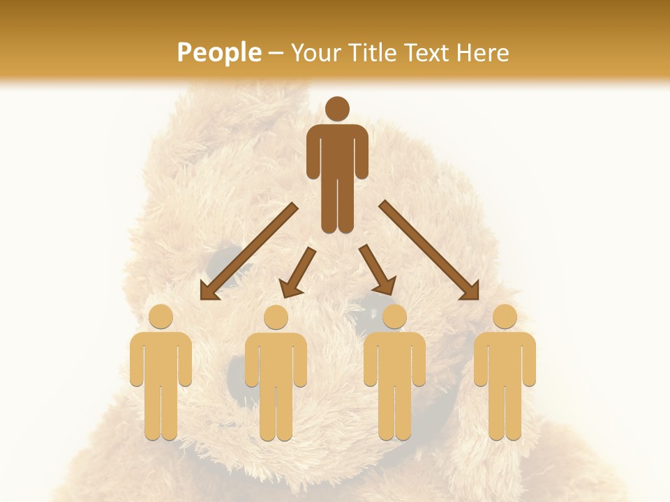 Fluffy Sitting Nose PowerPoint Template