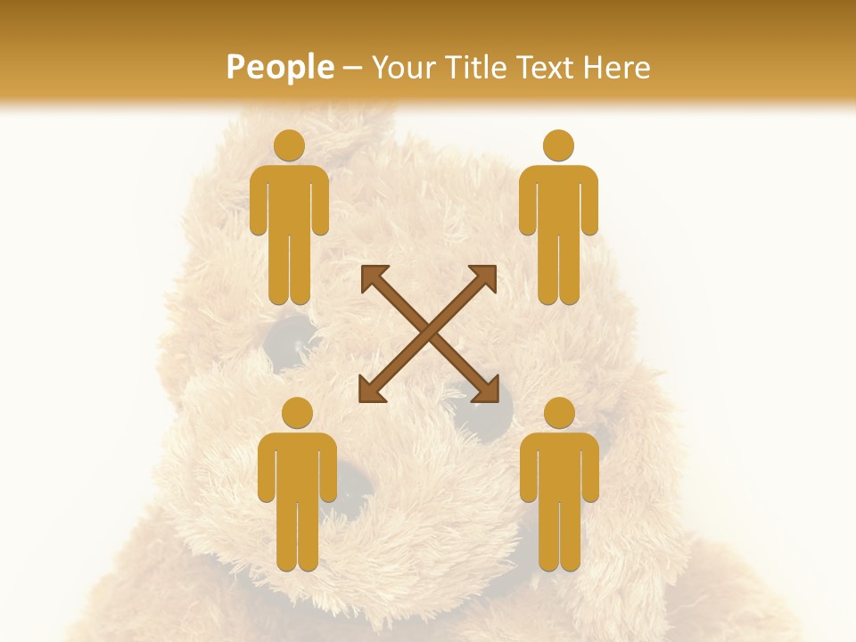 Fluffy Sitting Nose PowerPoint Template