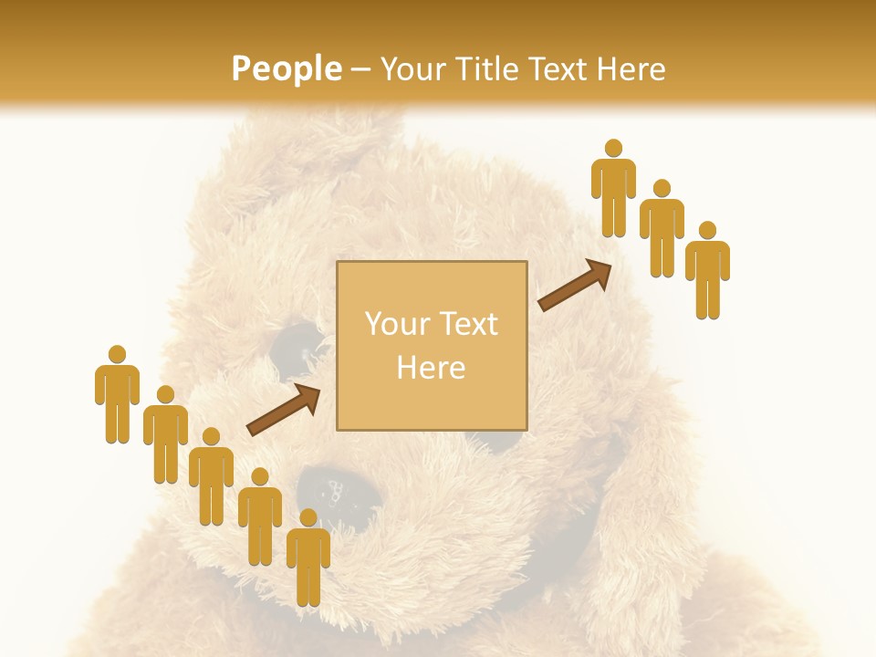 Fluffy Sitting Nose PowerPoint Template