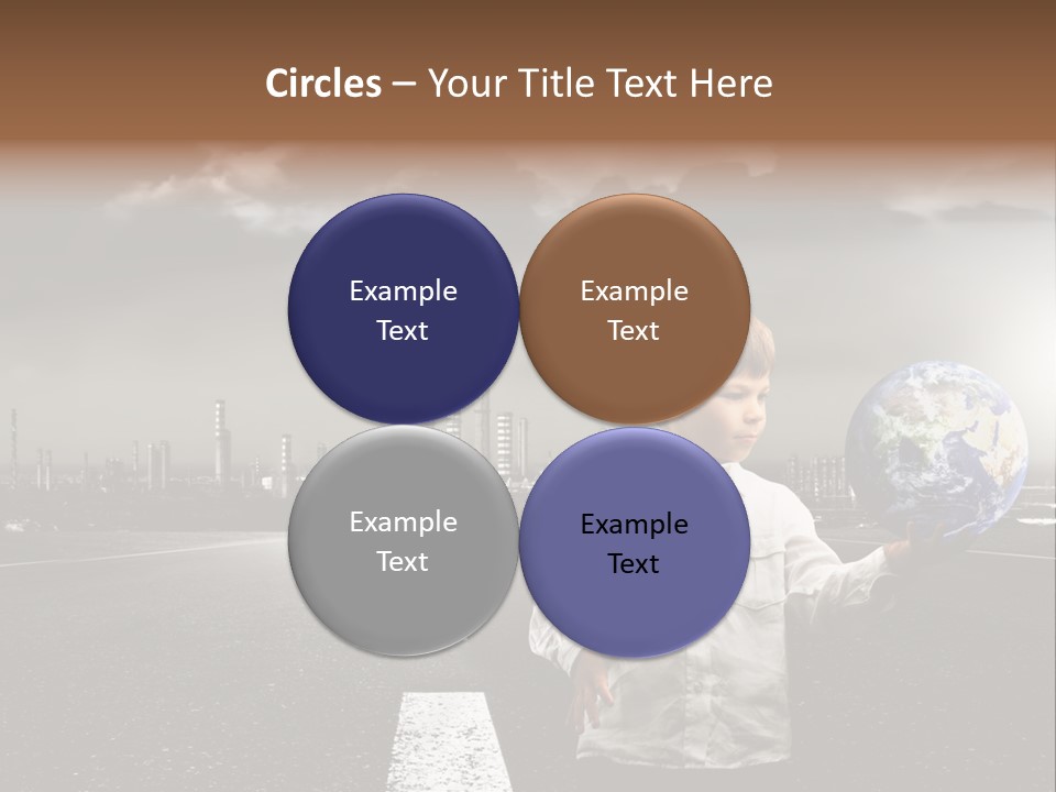 Inquinamento Generazione Catastrofe PowerPoint Template