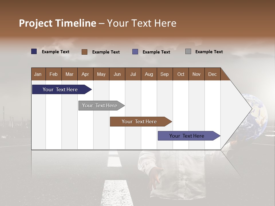 Inquinamento Generazione Catastrofe PowerPoint Template