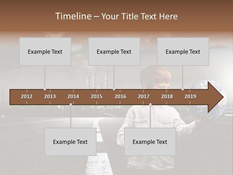 Inquinamento Generazione Catastrofe PowerPoint Template