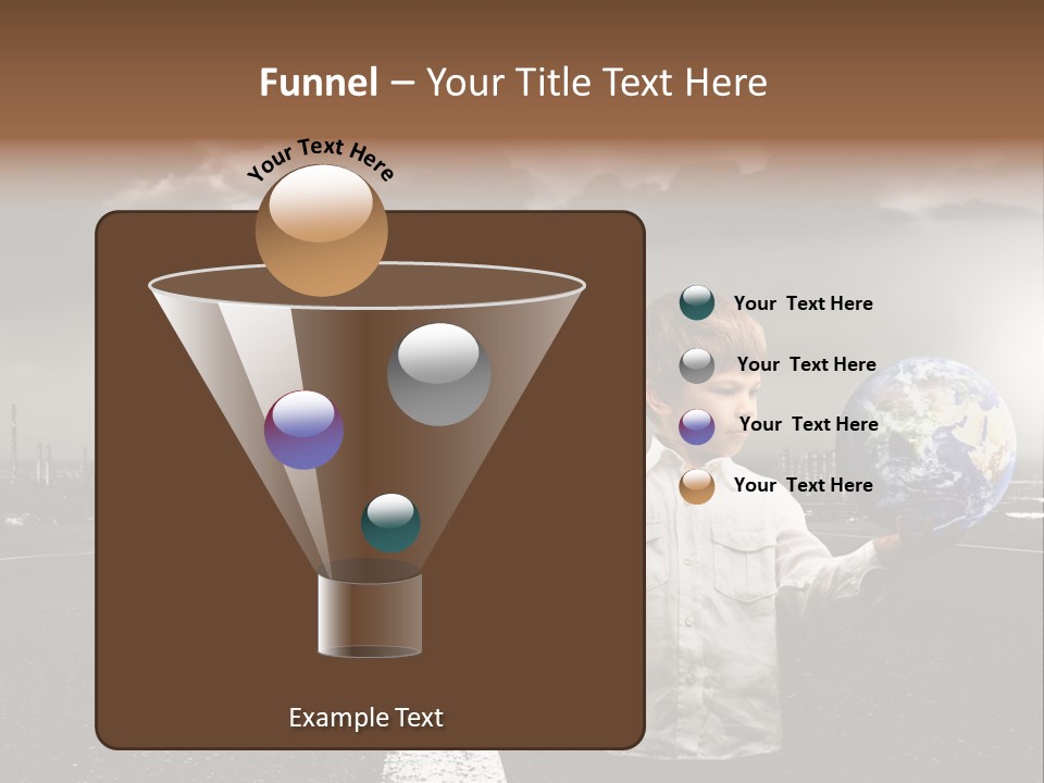 Inquinamento Generazione Catastrofe PowerPoint Template