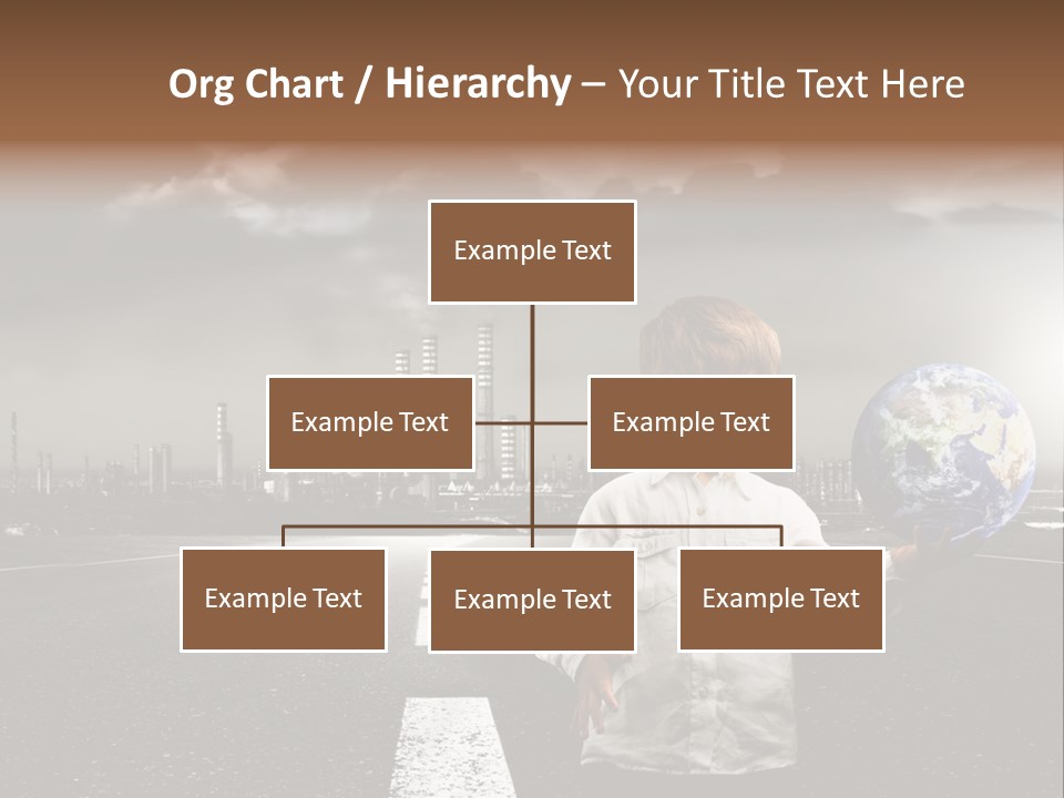 Inquinamento Generazione Catastrofe PowerPoint Template