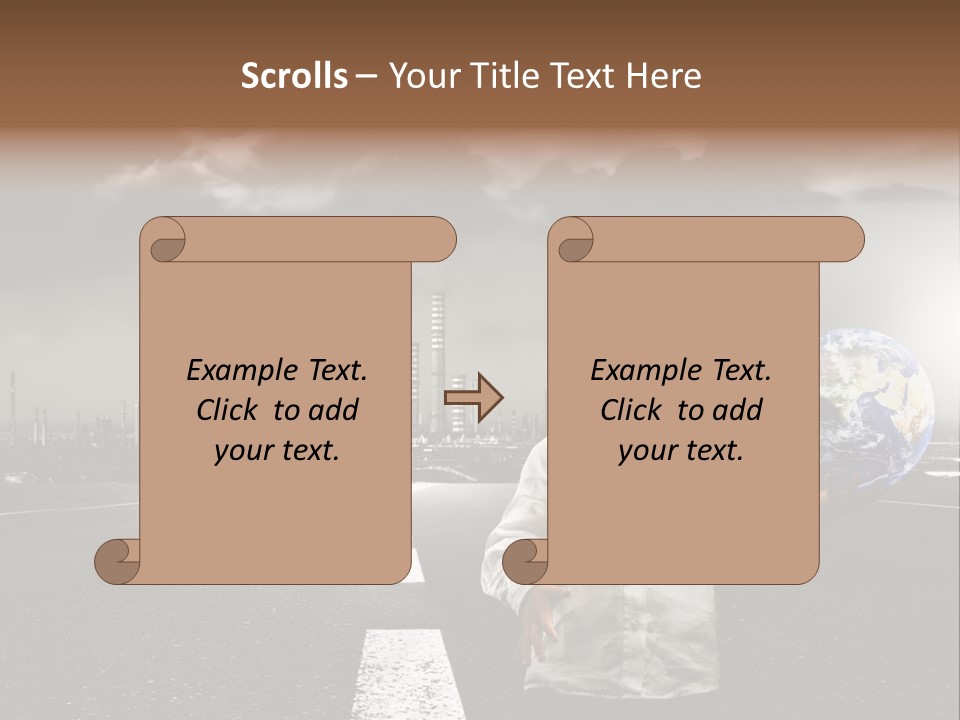 Inquinamento Generazione Catastrofe PowerPoint Template