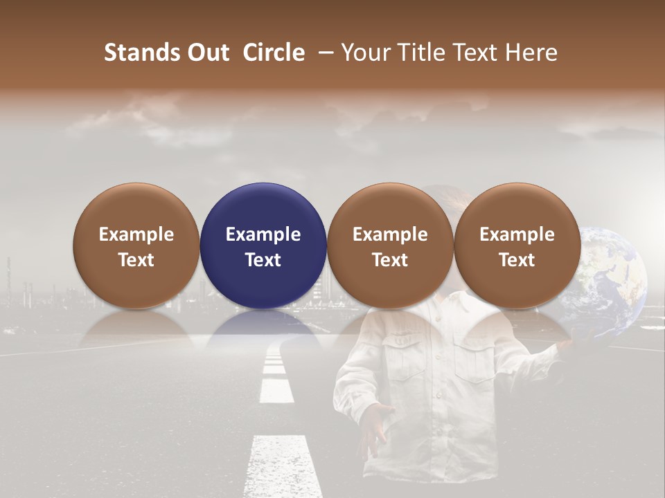 Inquinamento Generazione Catastrofe PowerPoint Template