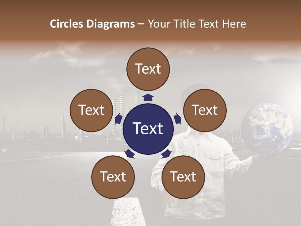 Inquinamento Generazione Catastrofe PowerPoint Template