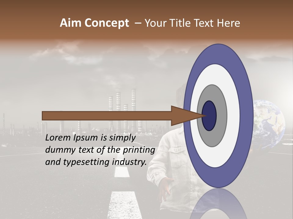 Inquinamento Generazione Catastrofe PowerPoint Template