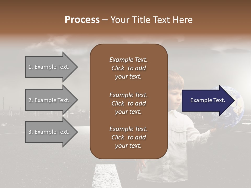 Inquinamento Generazione Catastrofe PowerPoint Template