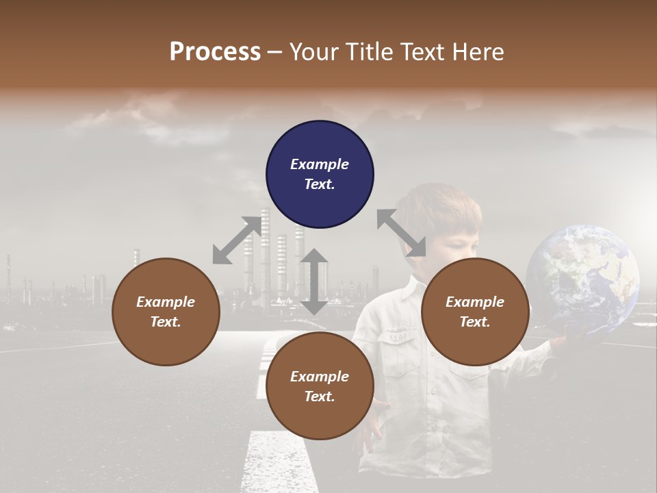 Inquinamento Generazione Catastrofe PowerPoint Template