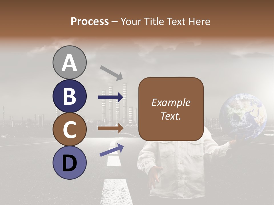 Inquinamento Generazione Catastrofe PowerPoint Template