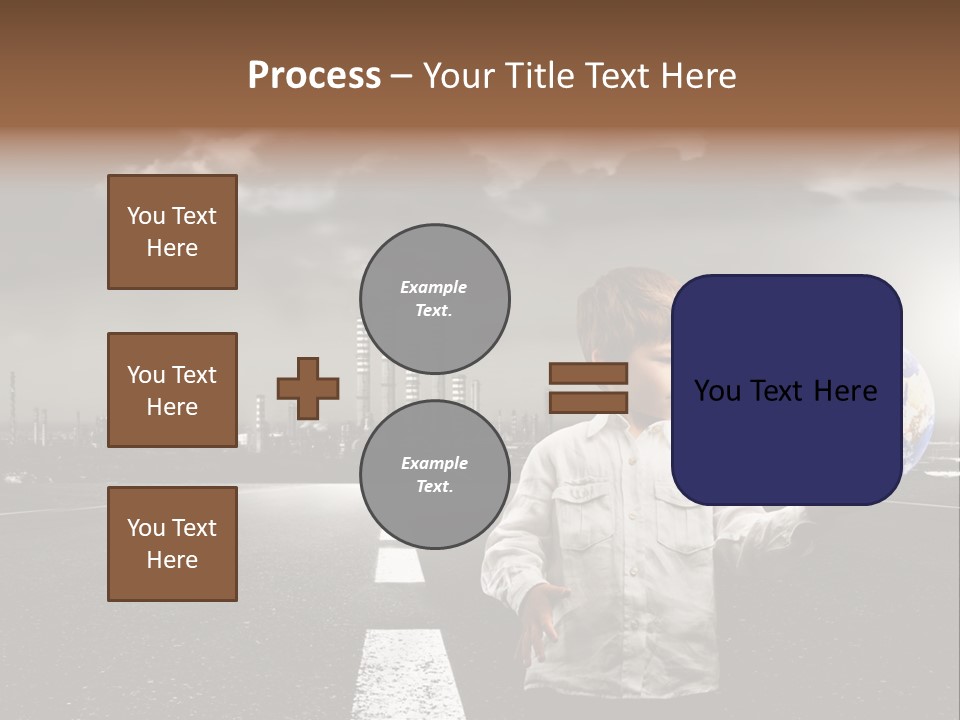 Inquinamento Generazione Catastrofe PowerPoint Template