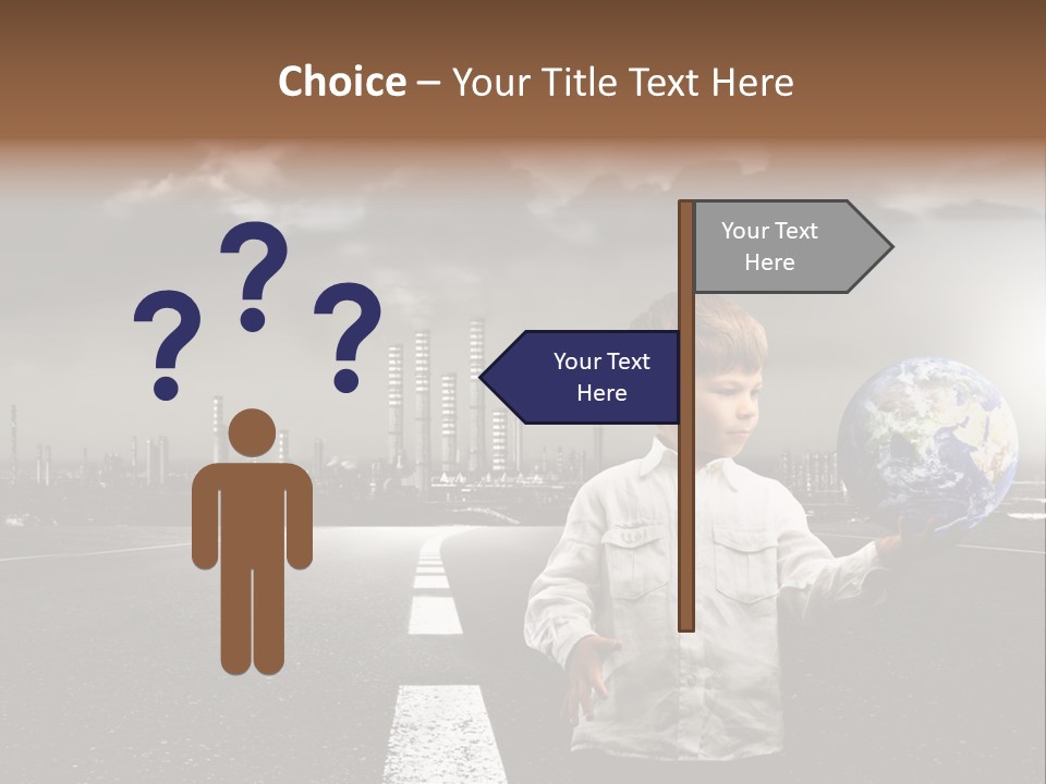 Inquinamento Generazione Catastrofe PowerPoint Template