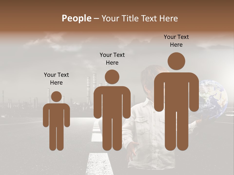 Inquinamento Generazione Catastrofe PowerPoint Template