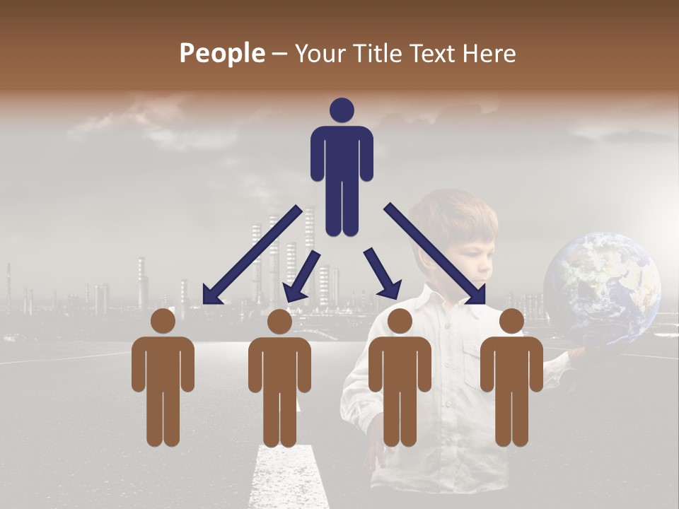 Inquinamento Generazione Catastrofe PowerPoint Template