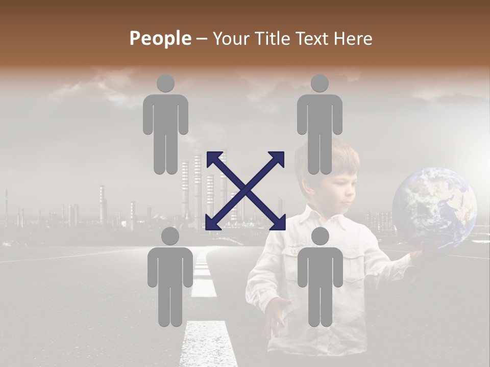 Inquinamento Generazione Catastrofe PowerPoint Template