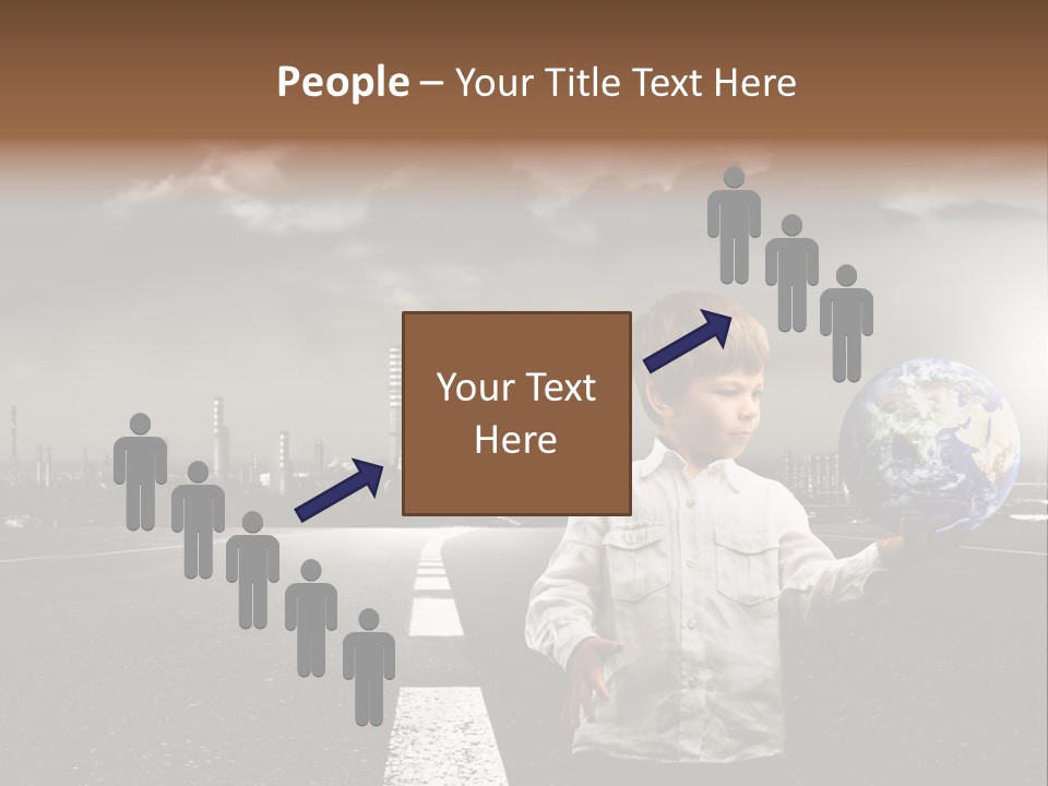 Inquinamento Generazione Catastrofe PowerPoint Template