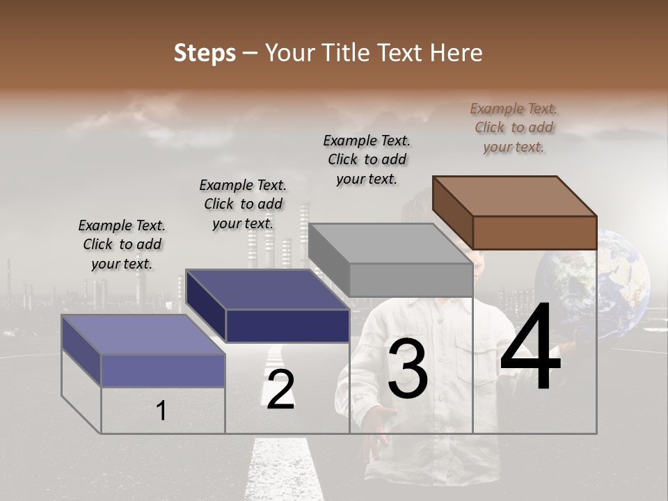 Inquinamento Generazione Catastrofe PowerPoint Template