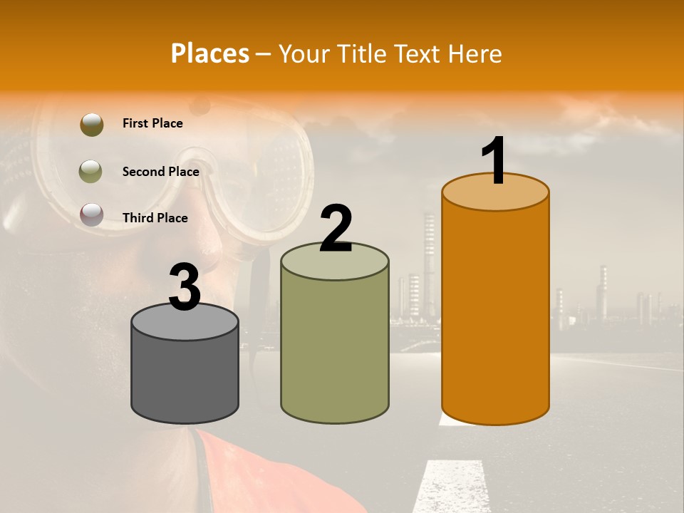 Man Way Occupation PowerPoint Template