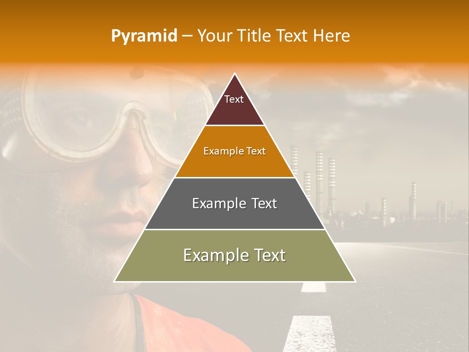 Man Way Occupation PowerPoint Template